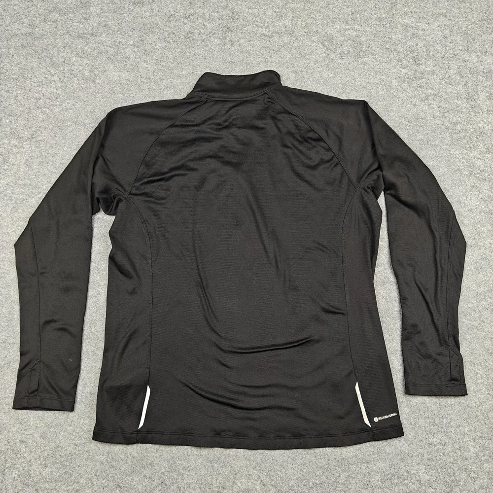 The North Face Pullover Mens Large Black‎ 1/4 Zip Long Sleeve Running FlashDry